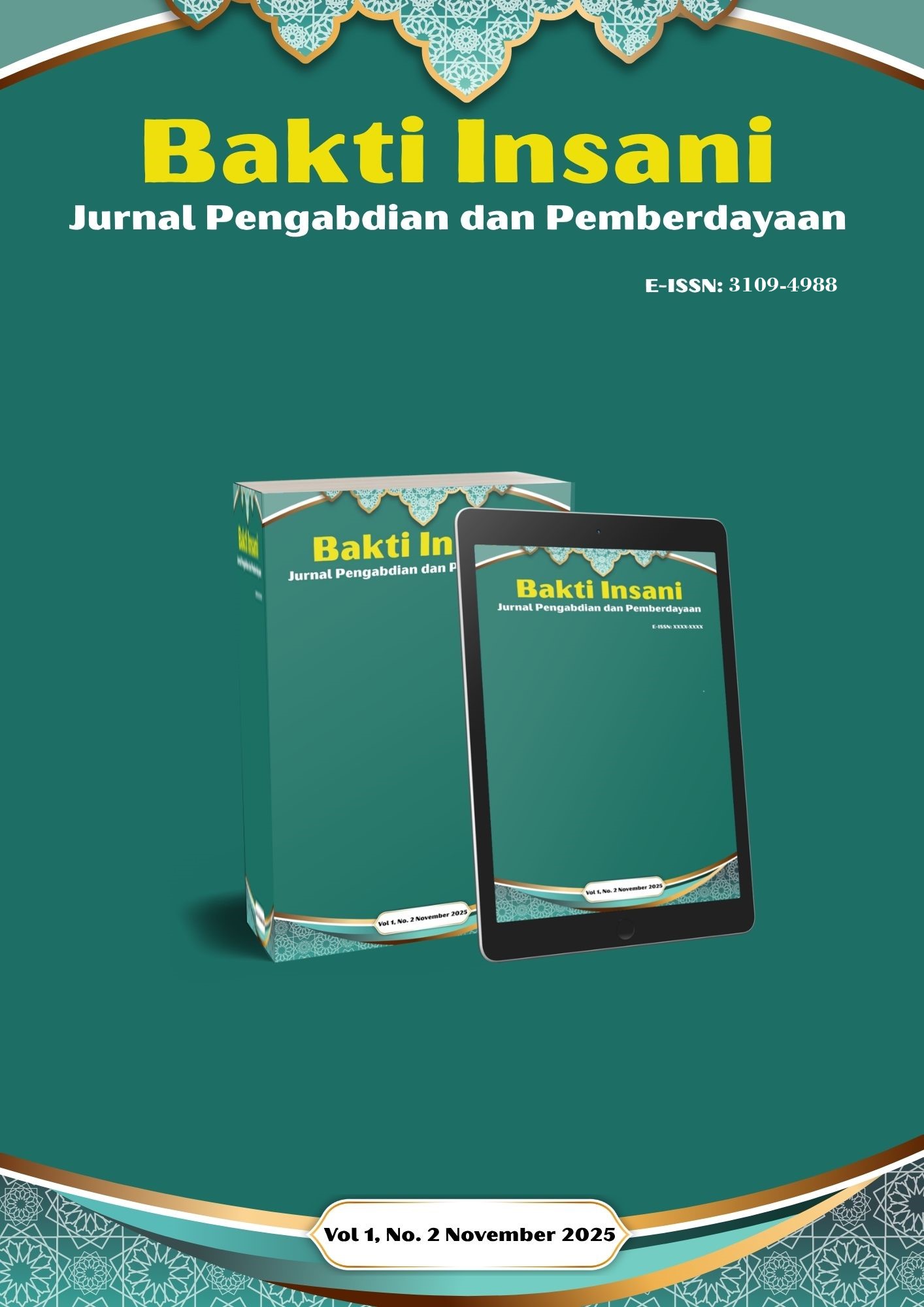 					View Vol. 2 No. 1 (2026): Bakti Insani: Jurnal Pengabdian dan Pemberdayaan
				